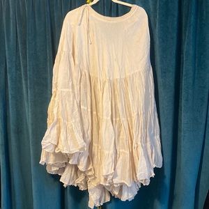 Moondance Inc Free size 25 yard hand dyed belly dance skirt